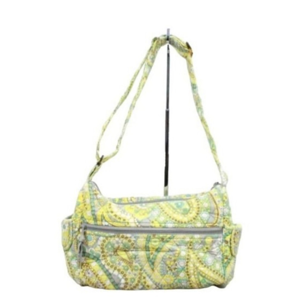 Vera Bradley Green/Yellow Paisley Bag